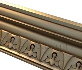 Baguette (BG_0753) 3D model for CNC machine